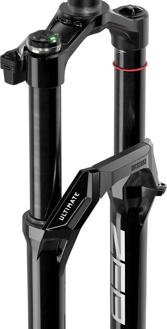 Fourche RockShox ZEB Ultimate Flight Attendant 29'' | Charger 3.2 FA w/ ButterCups | Maxle Stealth Boost 15x110 mm | Déport 44 mm | Noir 2027