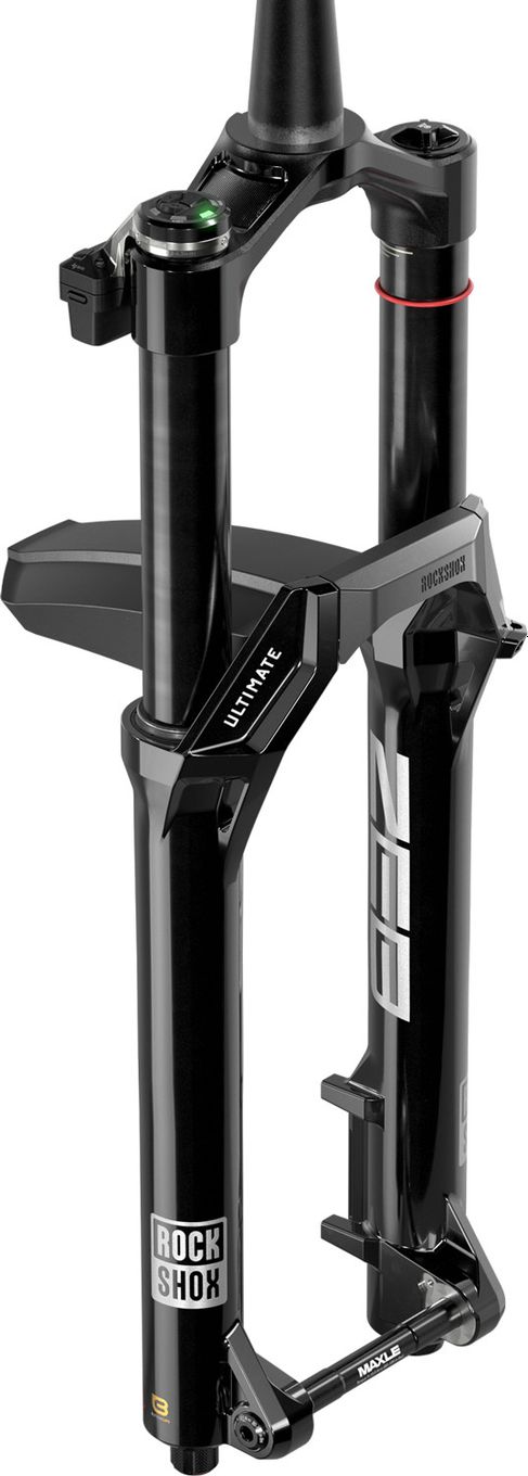 Fourche RockShox ZEB Ultimate Flight Attendant 29'' | Charger 3.2 FA w/ ButterCups | Maxle Stealth Boost 15x110 mm | Déport 44 mm | Noir 2027