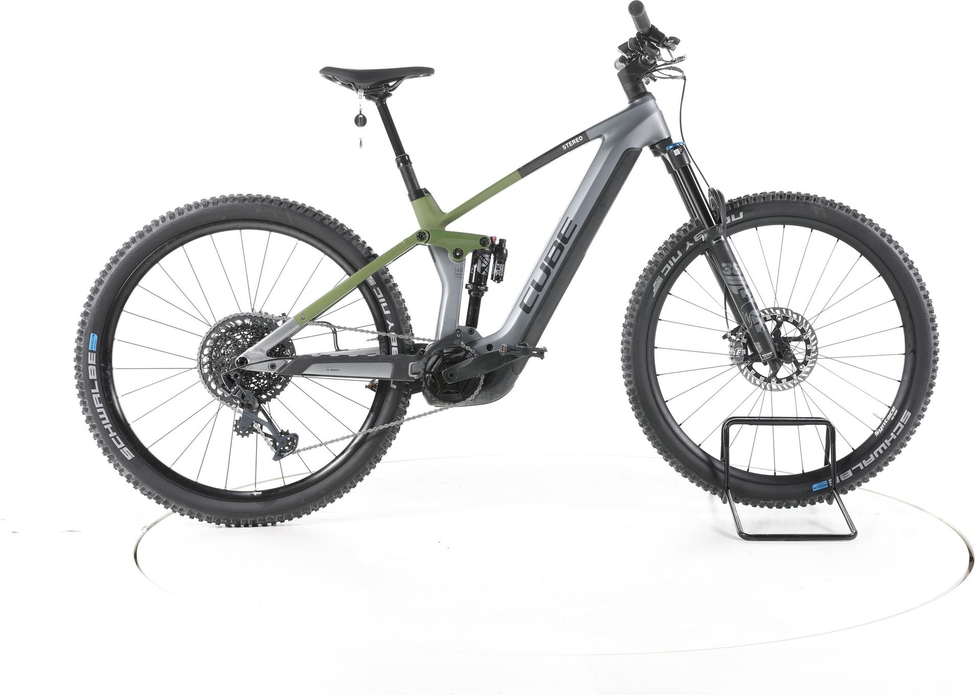 Produit reconditionné - Cube Stereo Hybrid 140 HPC TM Fully E-Bike Carbon - Très Bon Etat