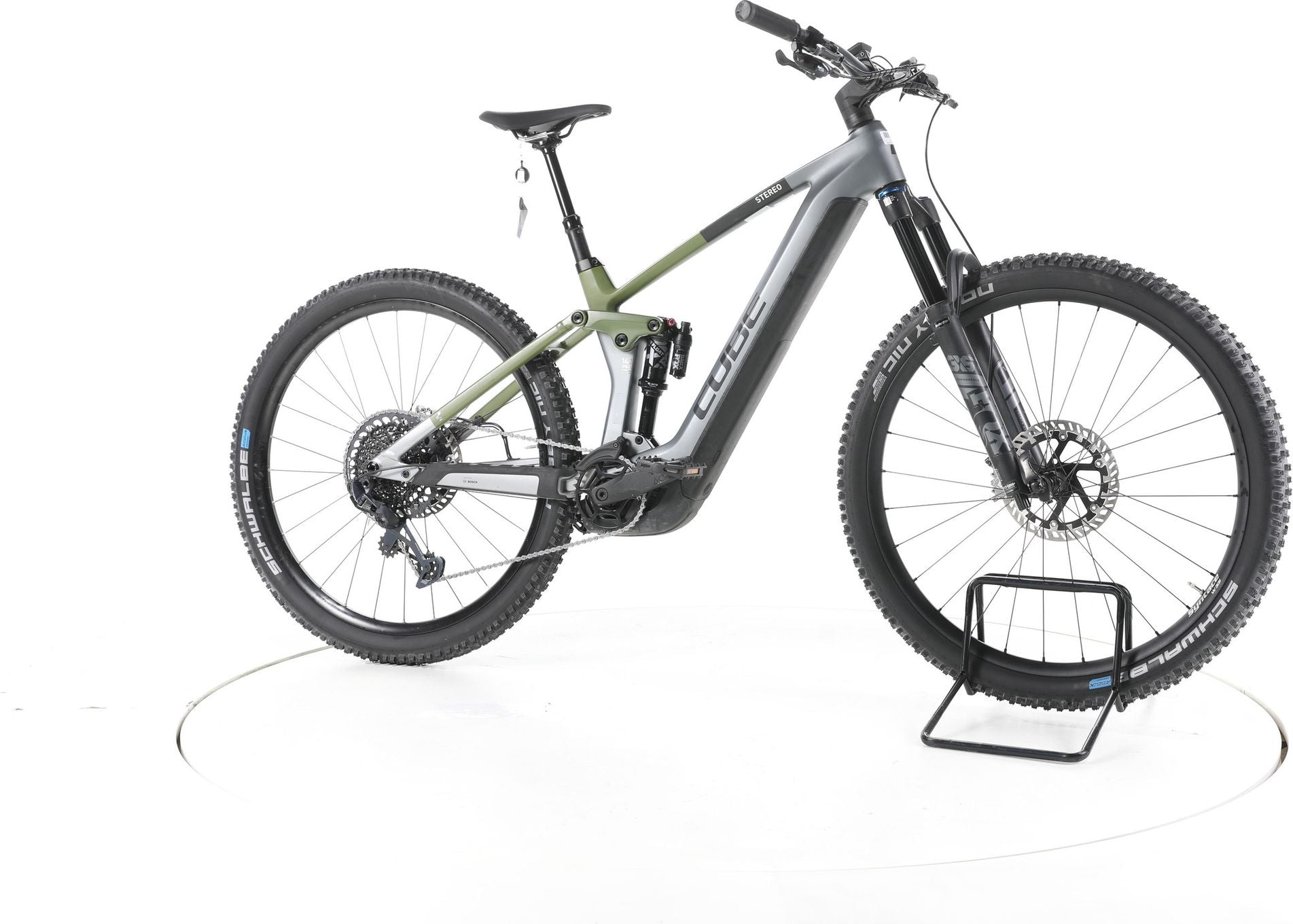 Produit reconditionné - Cube Stereo Hybrid 140 HPC TM Fully E-Bike Carbon - Très Bon Etat