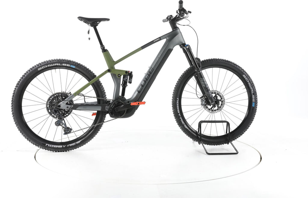 Produit reconditionné - Cube Stereo Hybrid 140 HPC TM Fully E-Bike Carbon - Très Bon Etat