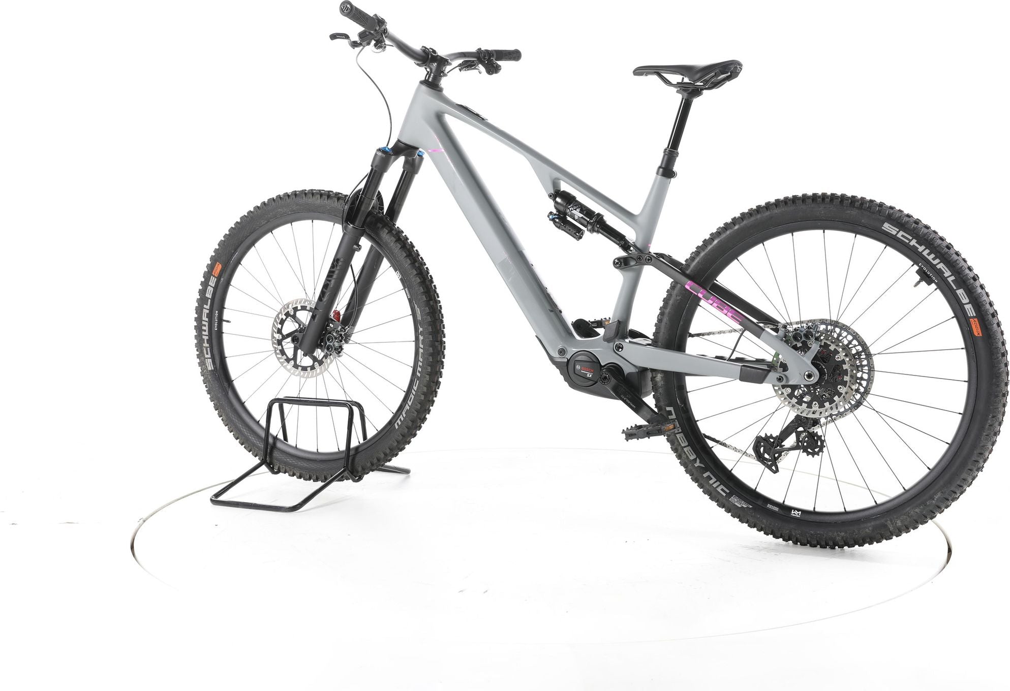 Produit reconditionné - Cube AMS Hybrid ONE44 C:68X TM 400X E-Bike Carbon  - Très Bon Etat