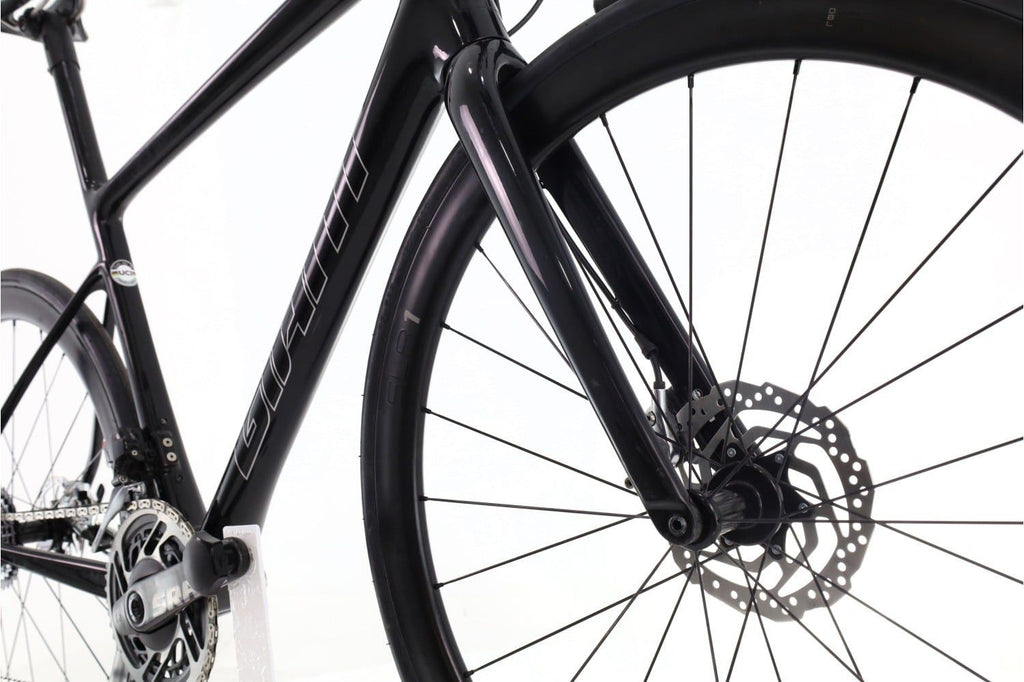 Produit reconditionné · Giant Defy AXS 12V · Noir / Vélo de route | Très bon état