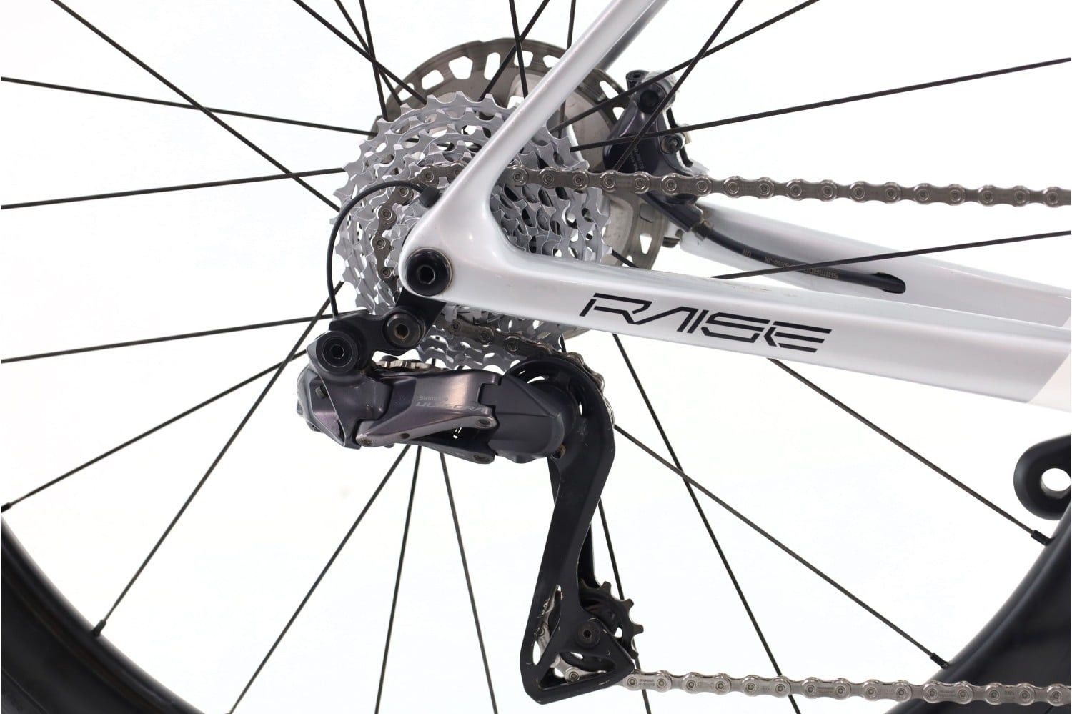 Produit reconditionné · Megamo Raise Di2 12V · Blanc / Vélo de route | Très bon état