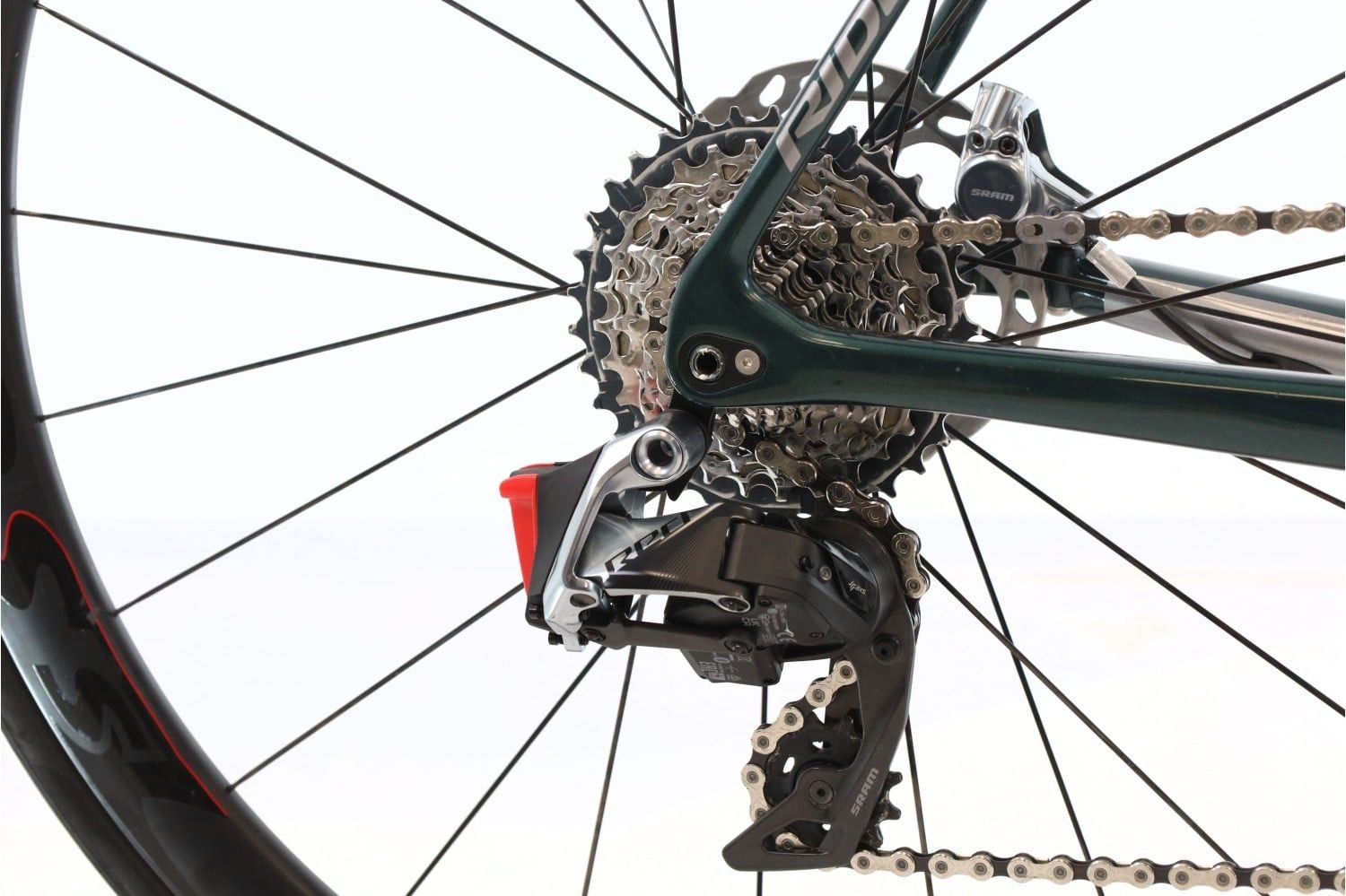 Produit reconditionné · Ridley Helium SLX Disc AXS 12V · Vert / Vélo de route | Très bon état