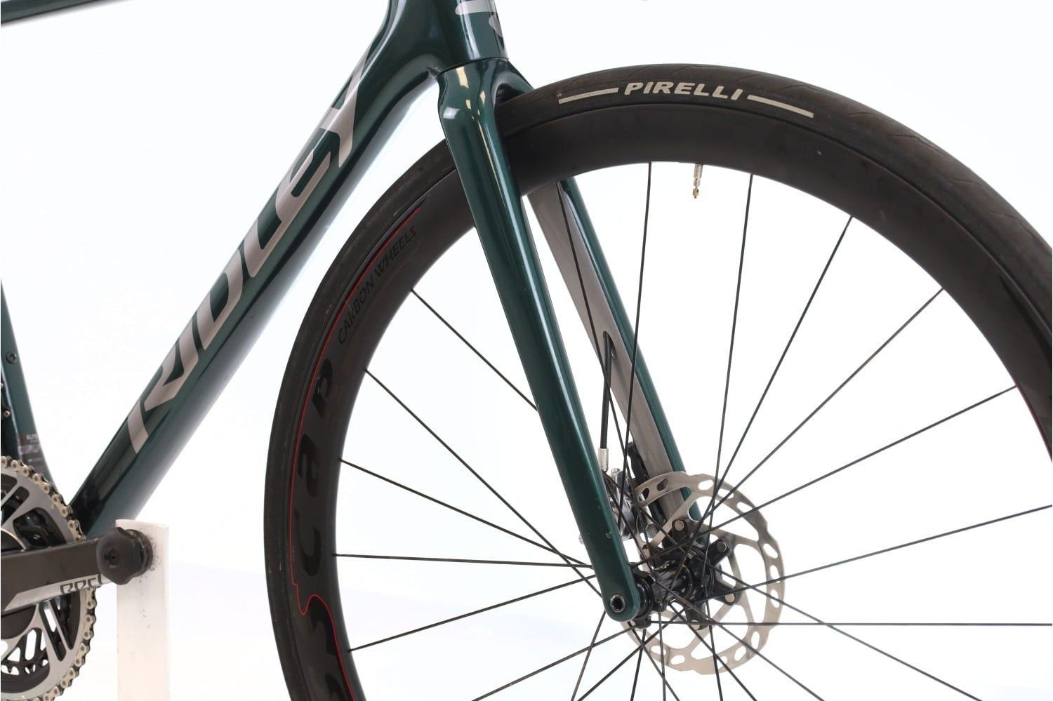 Produit reconditionné · Ridley Helium SLX Disc AXS 12V · Vert / Vélo de route | Très bon état