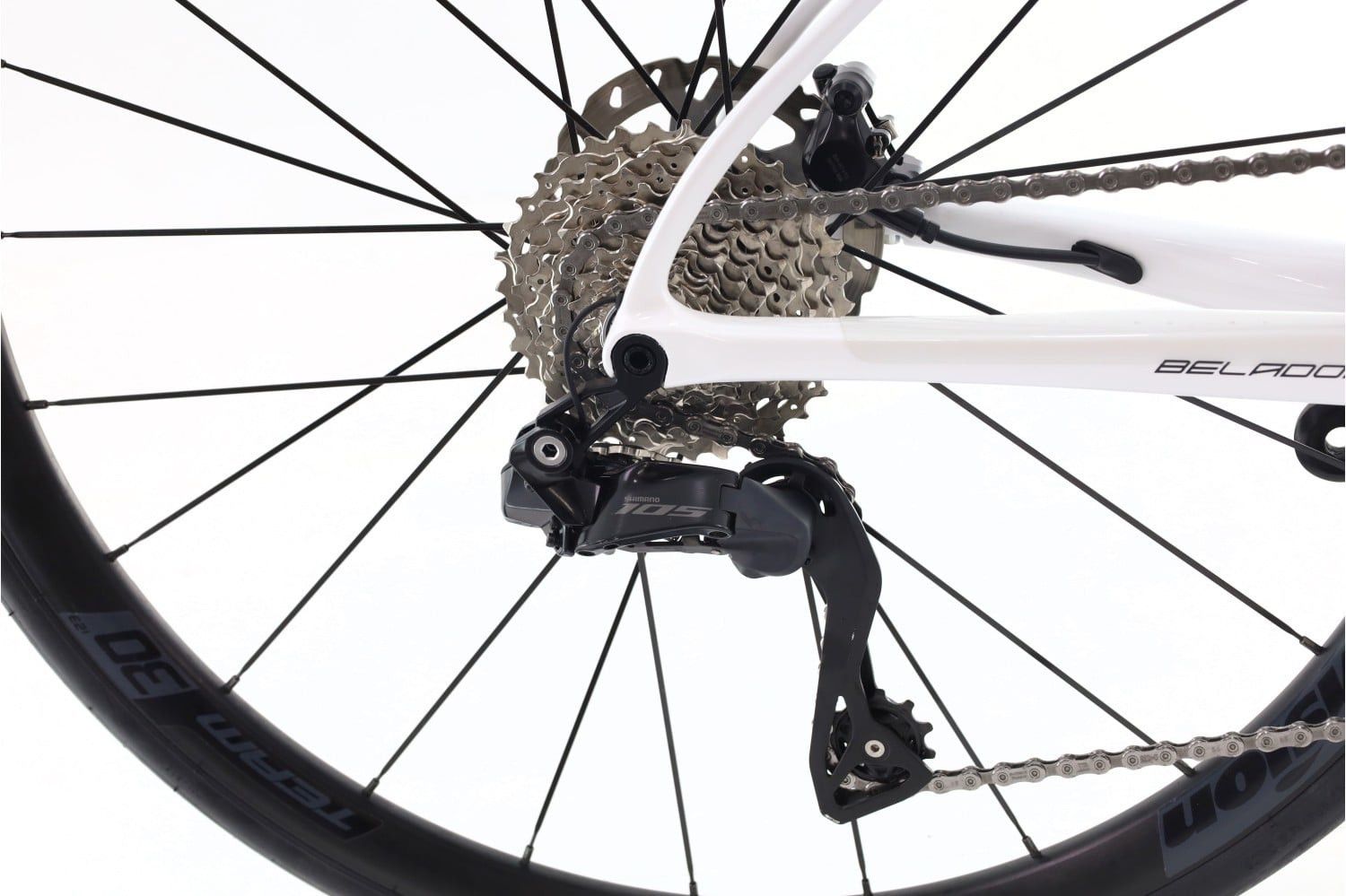 Produit reconditionné · Berria Belador Elite Di2 12V · Blanc / Vélo de route | Très bon état