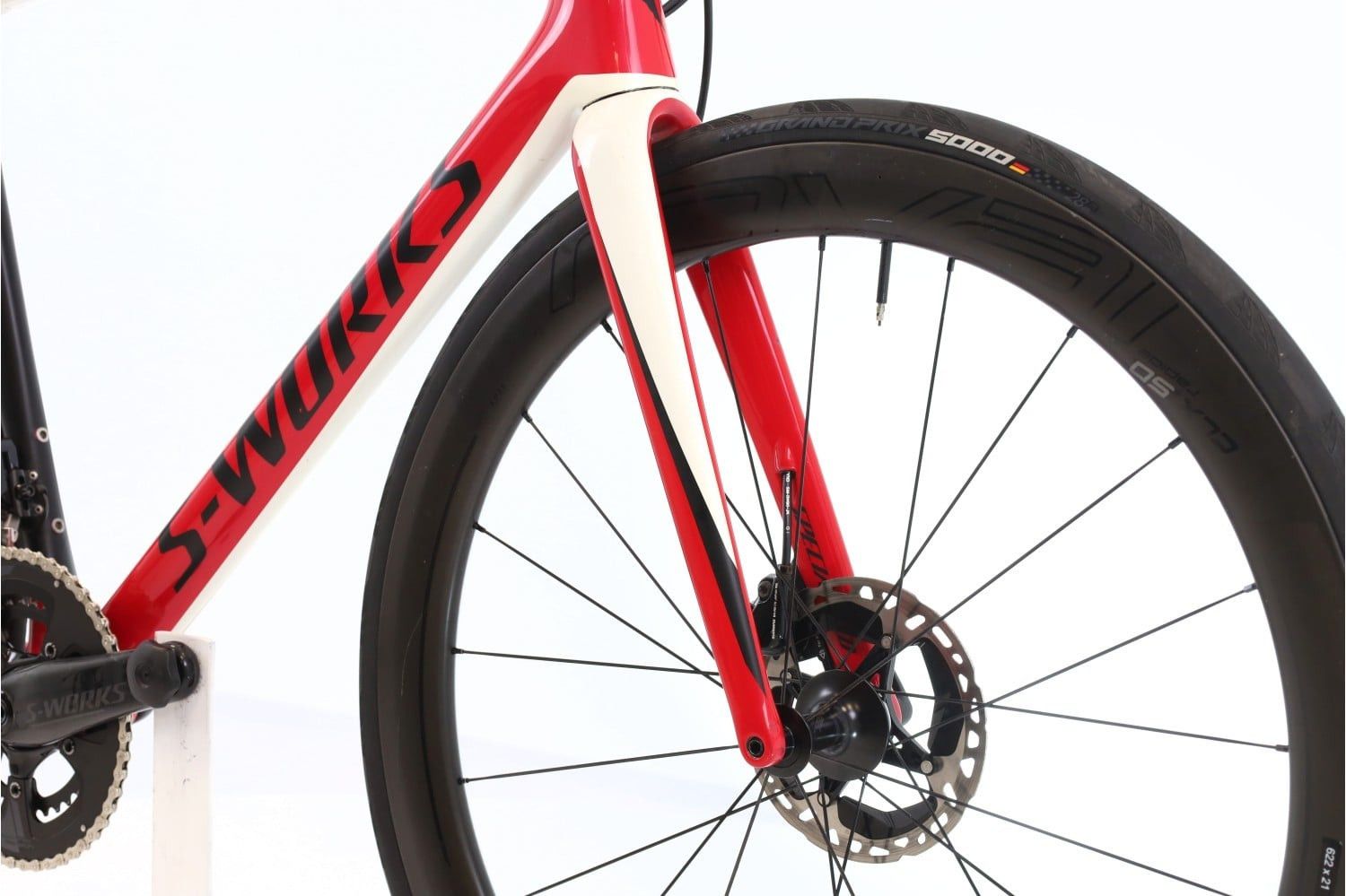 Produit reconditionné · Specialized S-Works Tarmac SL6 Di2 11V · Rouge / Vélo de route | Très bon état