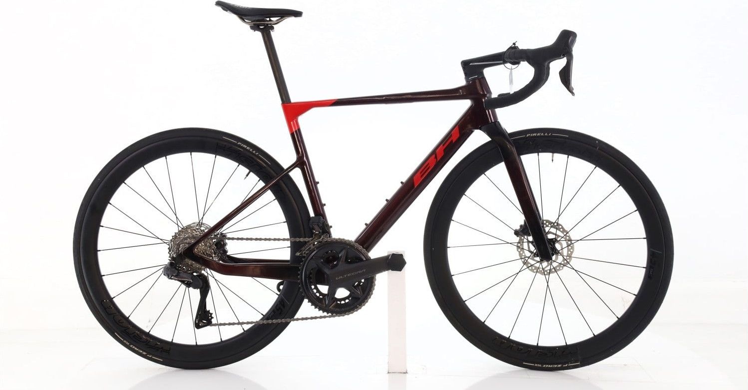 Produit reconditionné · BH Ultralight 7.0 Di2 12V · Rouge / Vélo de route | Très bon état
