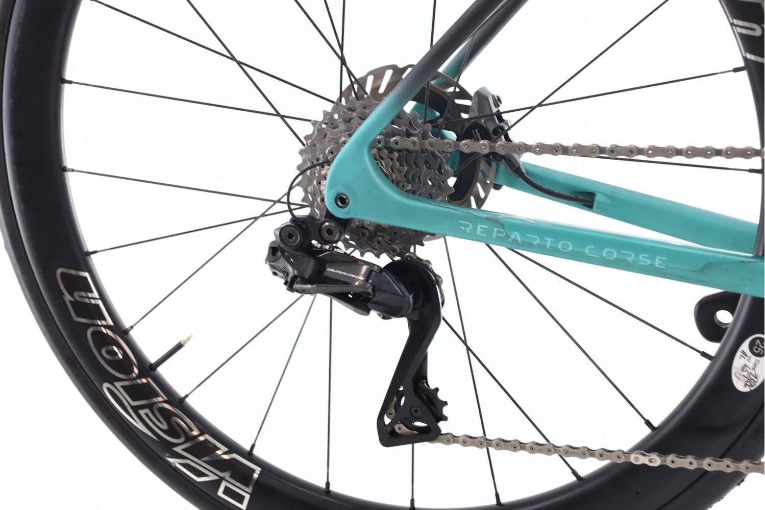 Produit reconditionné · Bianchi Specialissima RC Arkea Team Di2 12V · Gris / Vélo de route | Très bon état