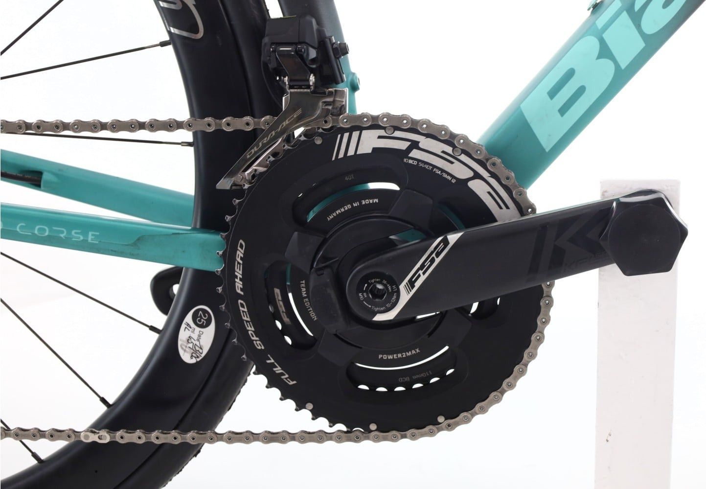 Produit reconditionné · Bianchi Specialissima RC Arkea Team Di2 12V · Gris / Vélo de route | Très bon état