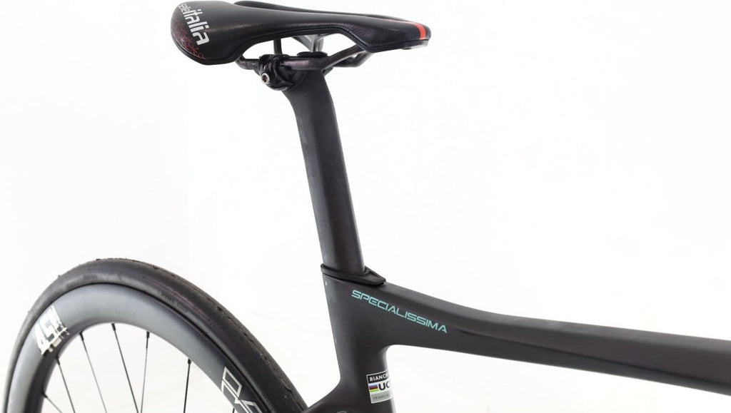 Produit reconditionné · Bianchi Specialissima RC Arkea Team Di2 12V · Gris / Vélo de route | Très bon état