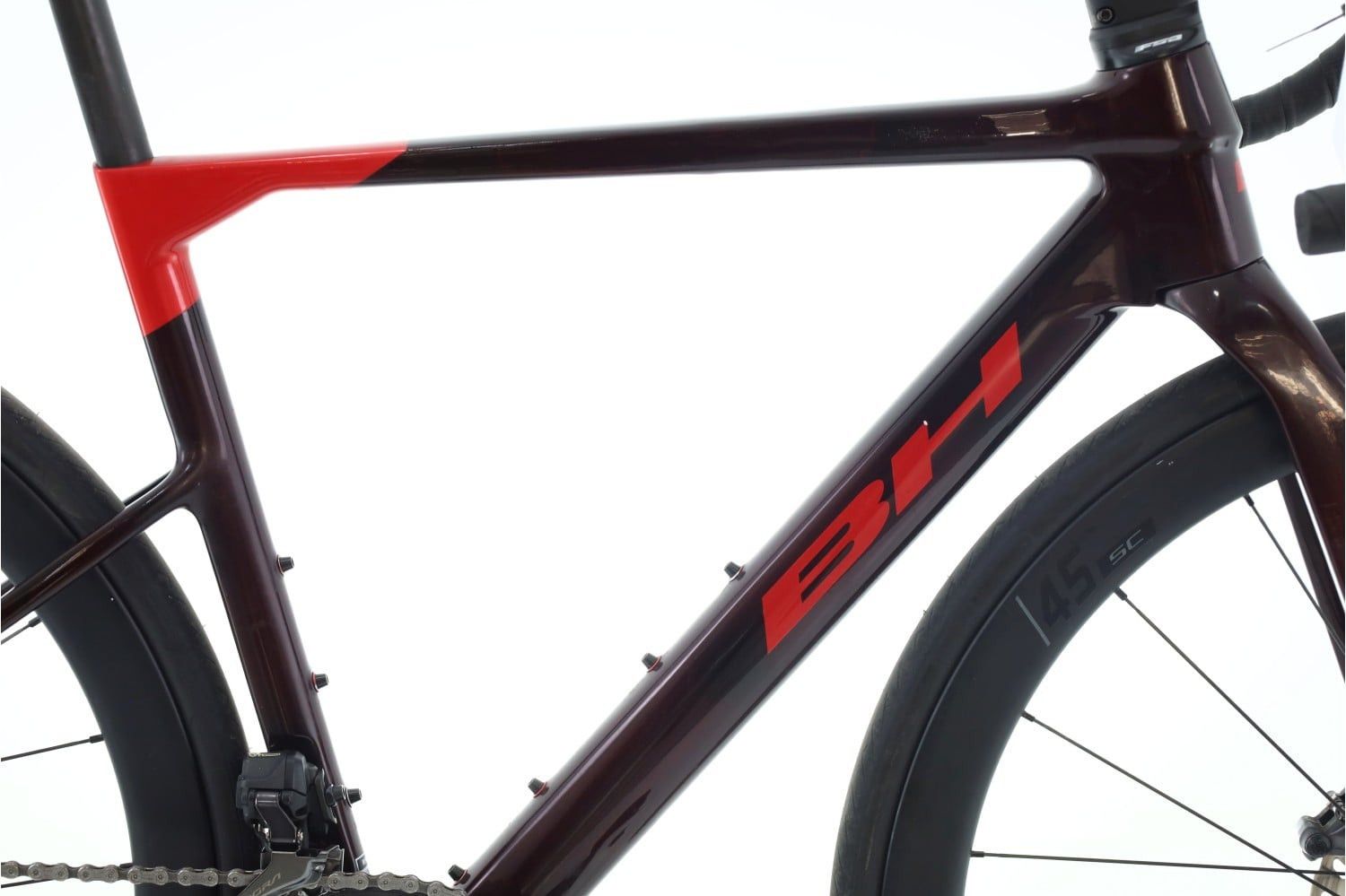 Produit reconditionné · BH Ultralight 7.0 Di2 12V · Rouge / Vélo de route | Très bon état