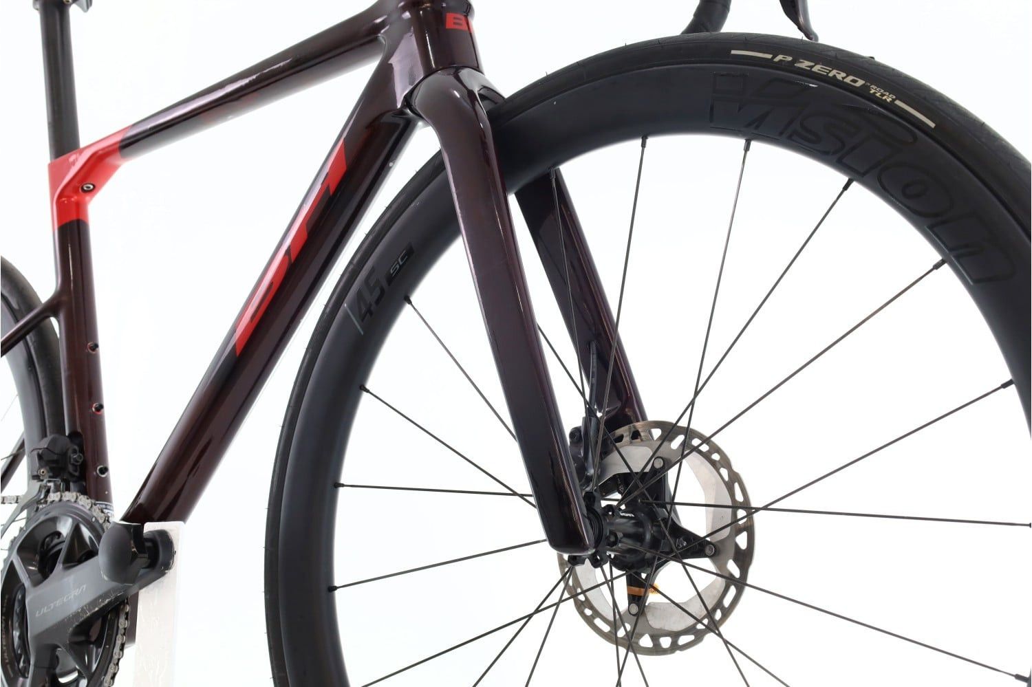 Produit reconditionné · BH Ultralight 7.0 Di2 12V · Rouge / Vélo de route | Très bon état