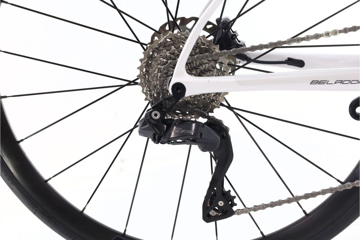 Produit reconditionné · Berria Belador Elite Di2 12V · Blanc / Vélo de route | Très bon état