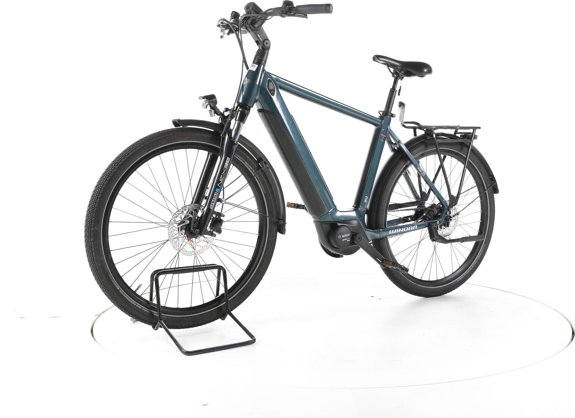 Produit reconditionné - Winora Sinus N8f City E-Bike - Très Bon Etat