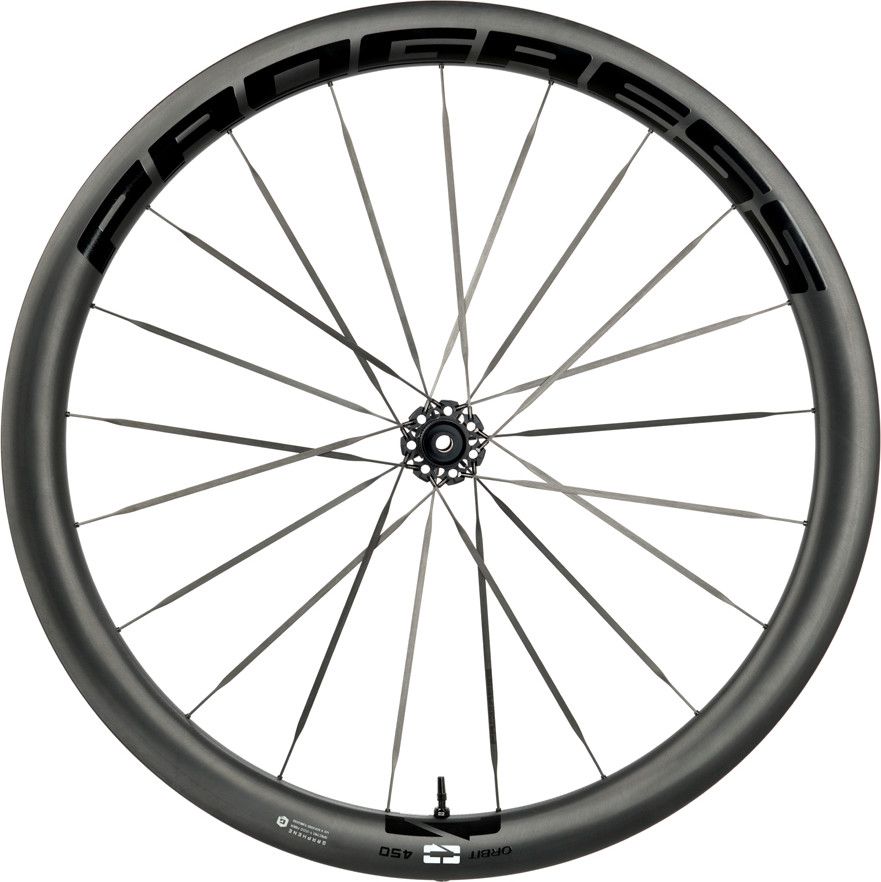 Paire de roues Progress Orbit 450 | 12x100/12x142 mm | Center Lock | Rayon Carbone