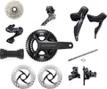 Groupe Shimano Ultegra Di2 R8170 2x12V | 50/34 Dents | 11-34 Dents | PF86.5 (Avec Partie Électrique)