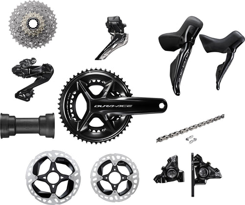 Groupe Shimano Dura-Ace Di2 R9270 2x12V | 50/34 Dents | 11-34 Dents | PF86.5 (Avec Partie Électrique)