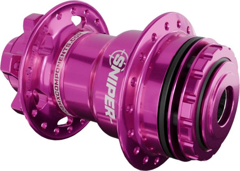 Moyeu Arrière SD-X Sniper Evo Pro 15mm 36H Rose