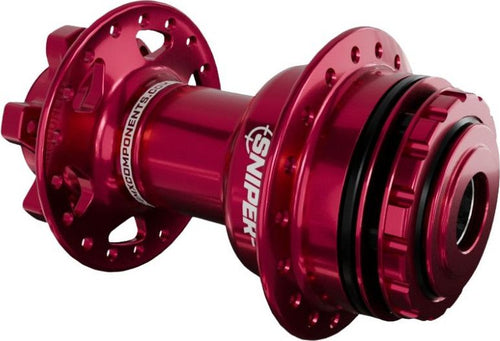 Moyeu Arrière SD-X Sniper Evo Air HSX 15mm 28H Rouge