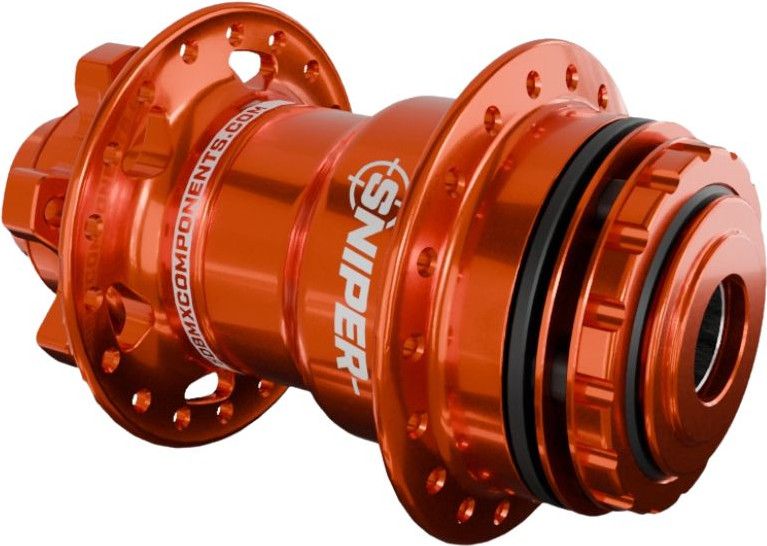 Moyeu Arrière SD-X Sniper Evo Pro 15mm 36H Orange