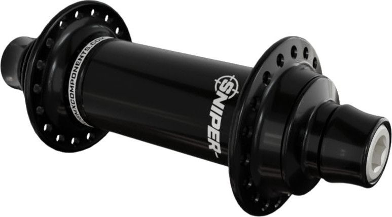 Moyeu Avant SD-X Sniper Evo Air 10mm 28H Noir