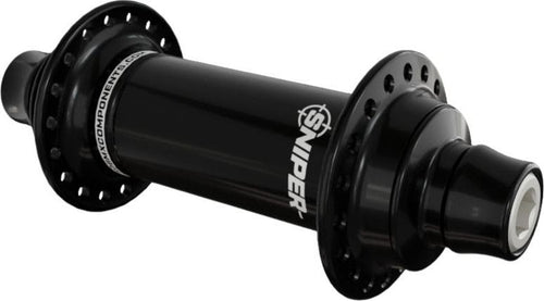 Moyeu Avant SD-X Sniper Evo Air 10mm 28H Noir