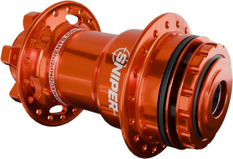 Moyeu Arrière SD-X Sniper Evo Pro HSX 15mm 36H Orange