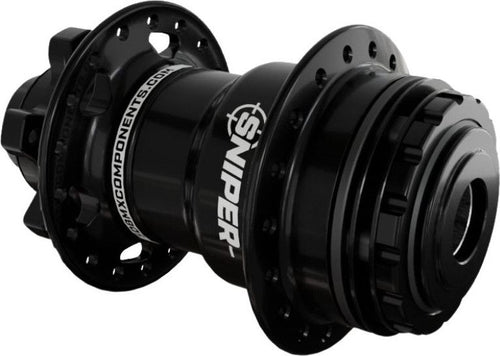 Moyeu Arrière SD-X Sniper Evo Pro 15mm 36H Noir