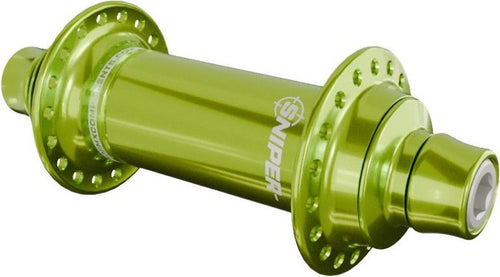 Moyeu Avant SD-X Sniper Evo Air 10mm 28H Vert
