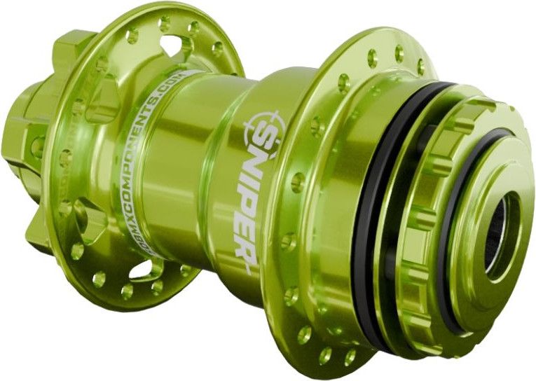 Moyeu Arrière SD-X Sniper Evo Pro 15mm 36H Vert
