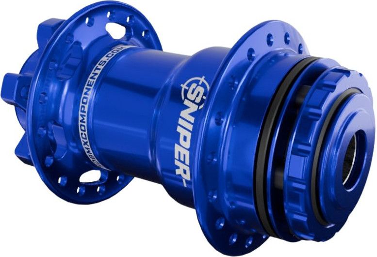 Moyeu Arrière SD-X Sniper Evo Pro HSX 15mm 36H Bleu