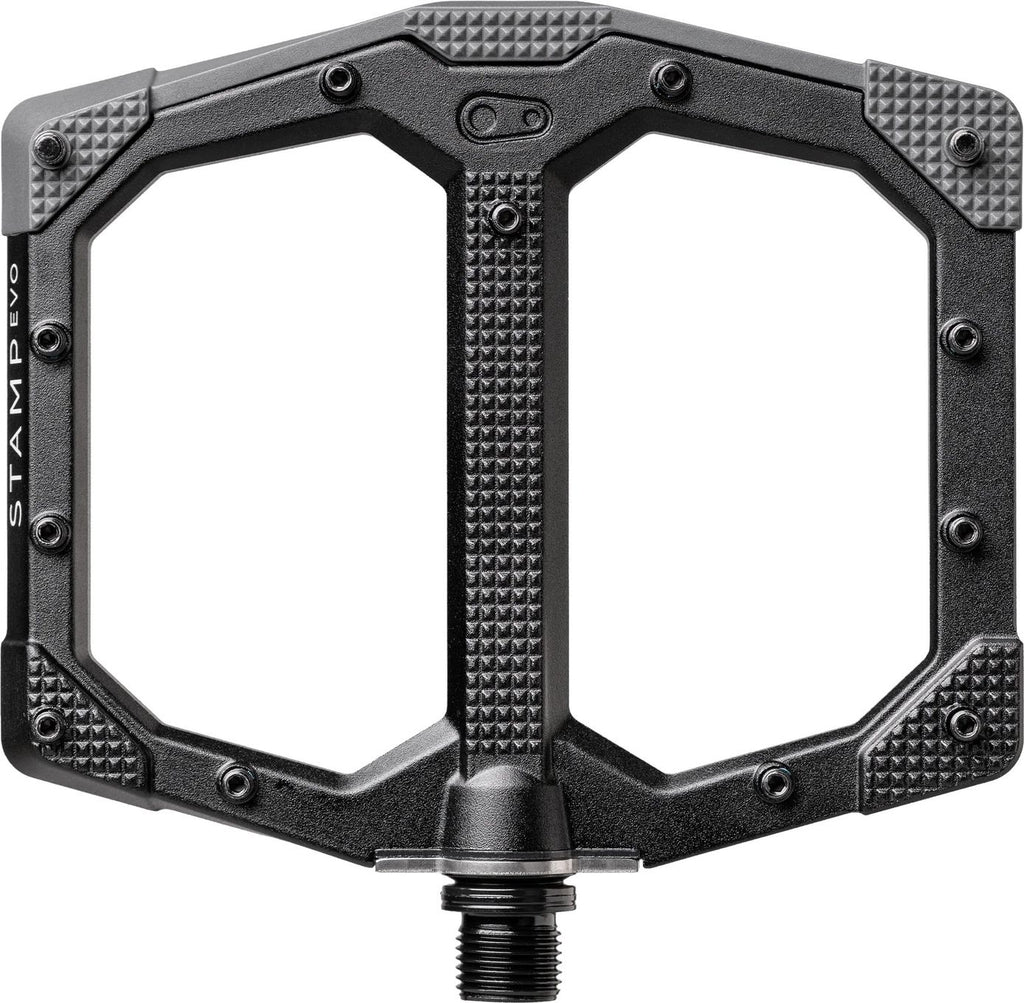 Paire de Pédales Plates Crankbrothers Stamp Evo - Large Noir