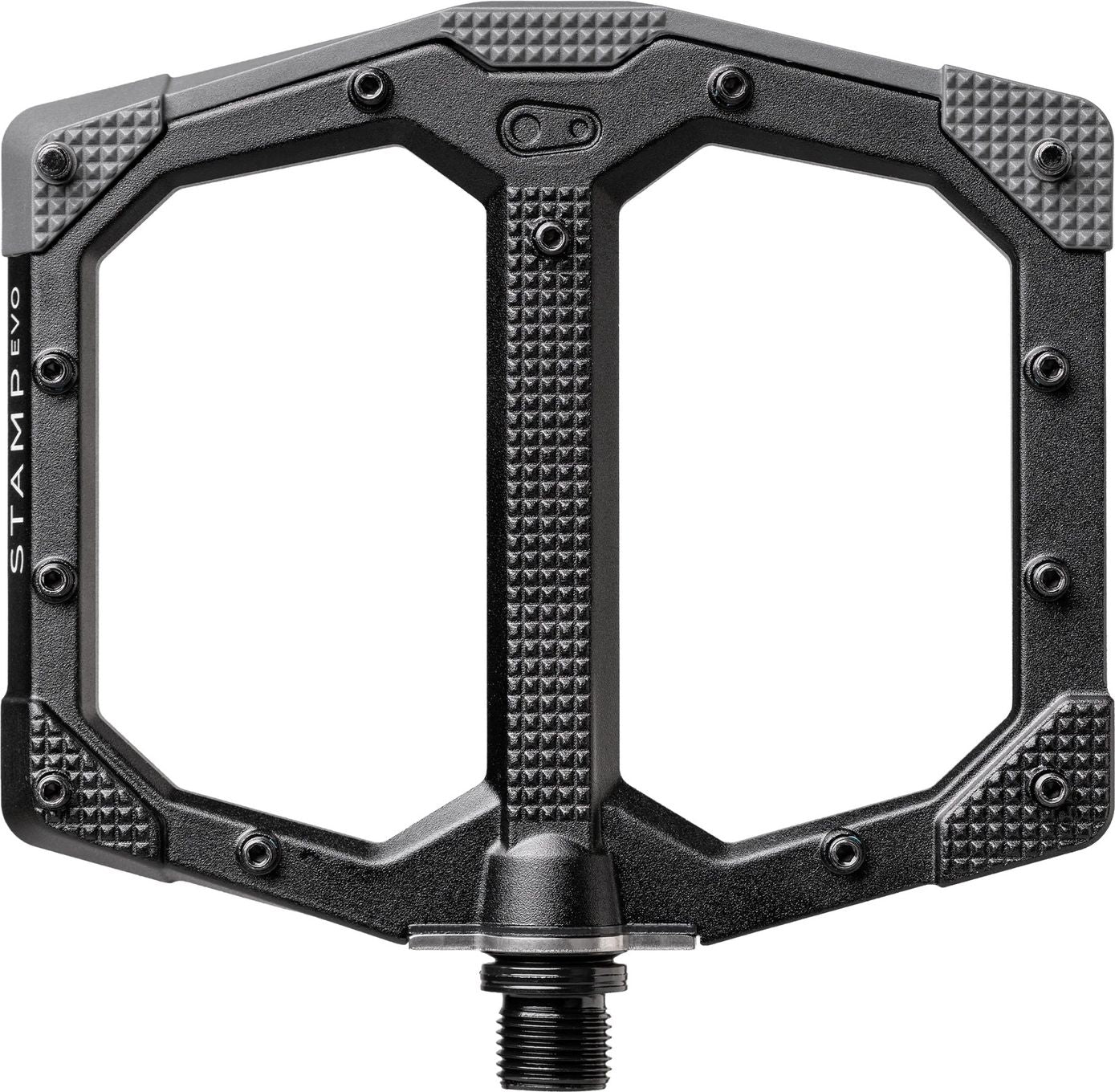 Paire de Pédales Plates Crankbrothers Stamp Evo - Large Noir