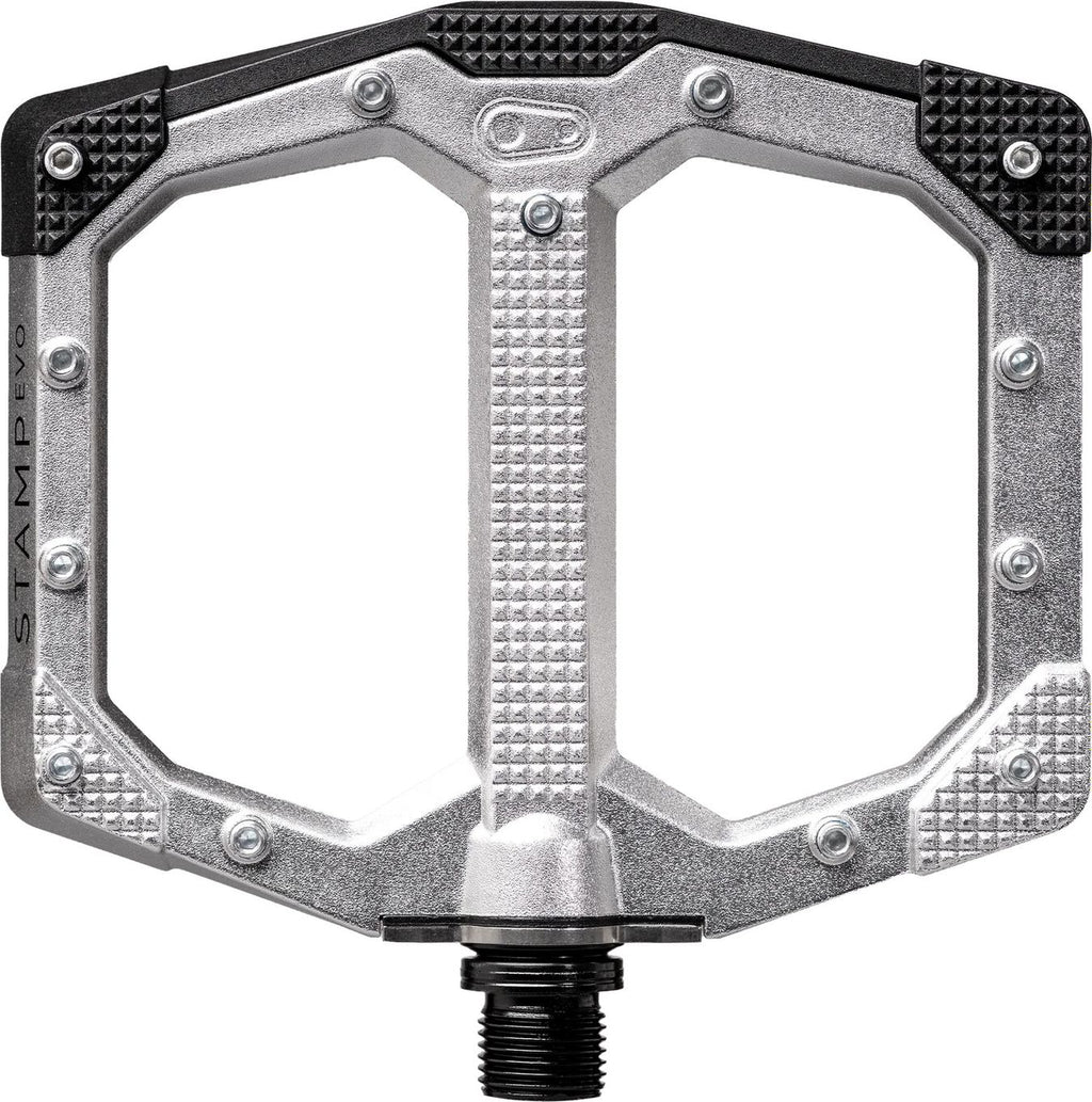 Paire de Pédales Plates Crankbrothers Stamp Evo - Small Argent