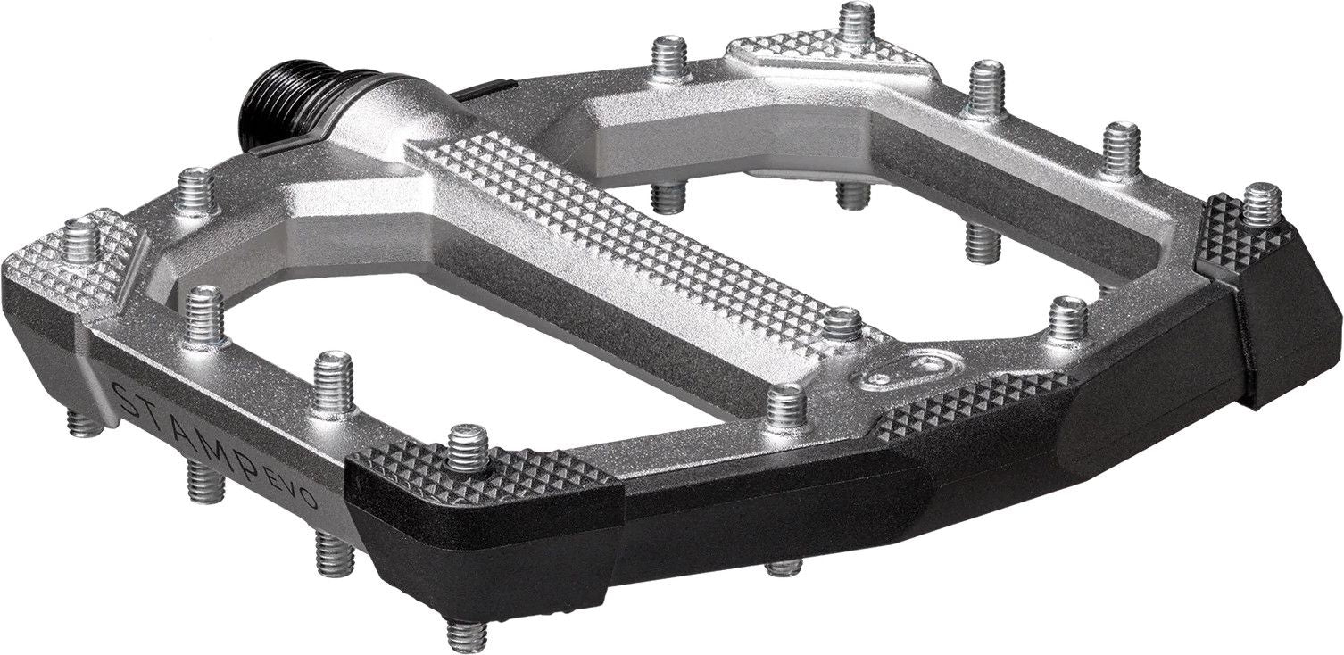Paire de Pédales Plates Crankbrothers Stamp Evo - Small Argent