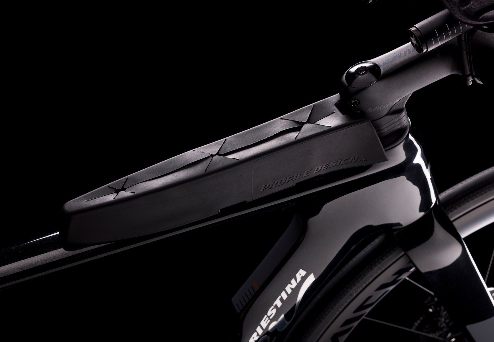 Vélo de Triathlon Wilier Triestina Turbine SL Shimano 105 Di2 12V 700 mm Noir
