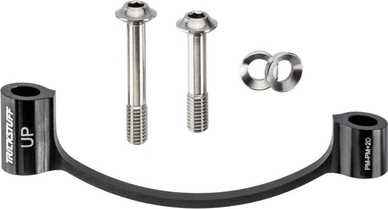 Adaptateur Trickstuff PM / PM 20mm Aluminium Noir