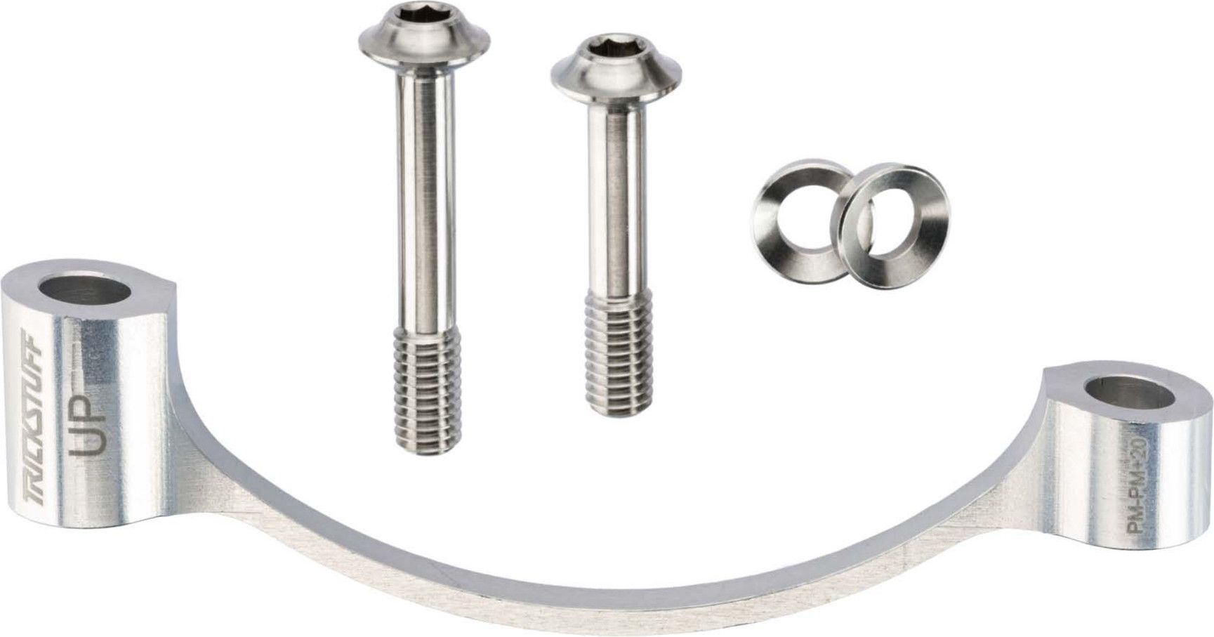 Adaptateur Trickstuff PM / PM 20mm Aluminium Argent