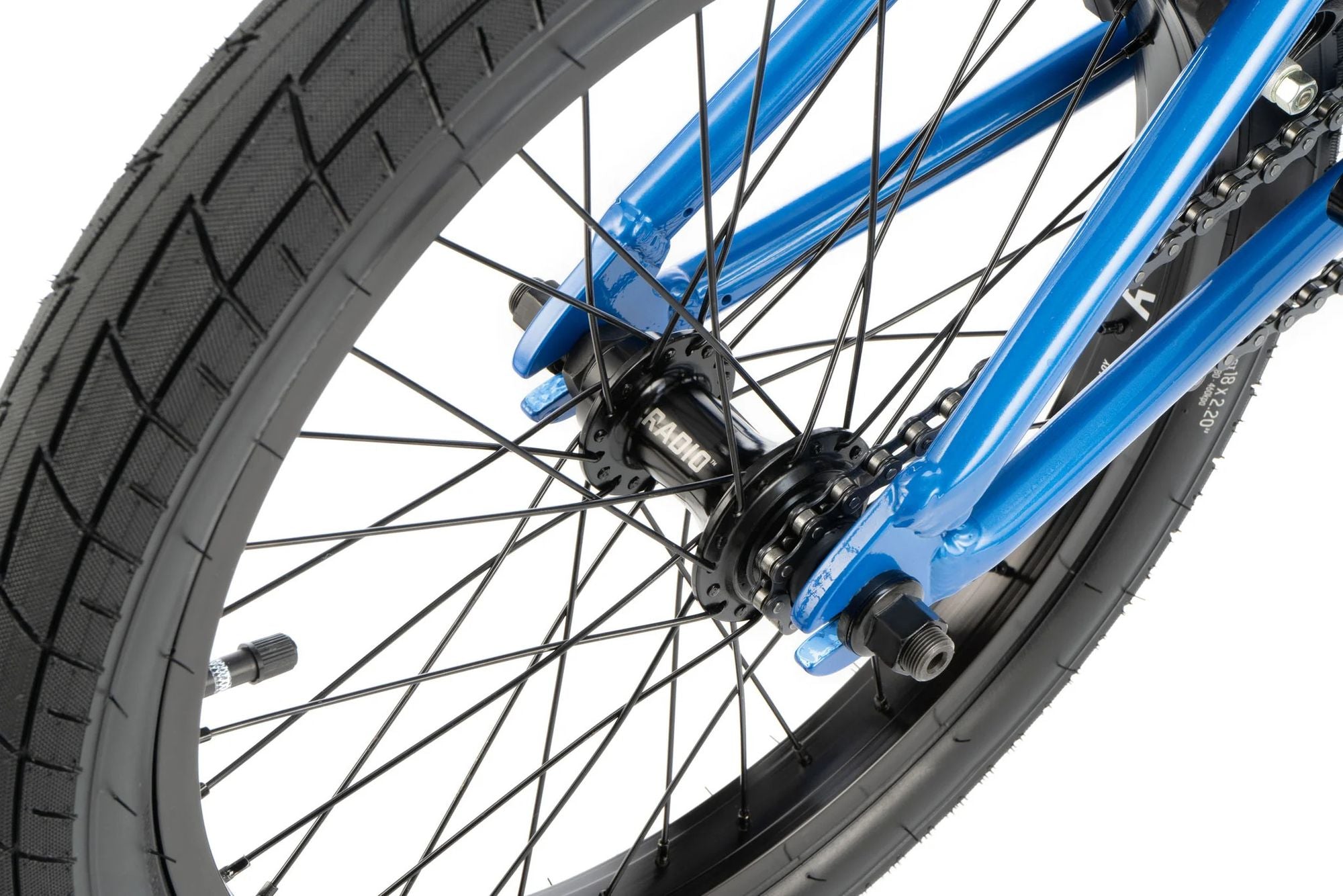 BMX Freestyle Radio Bikes Dice 18" Bleu