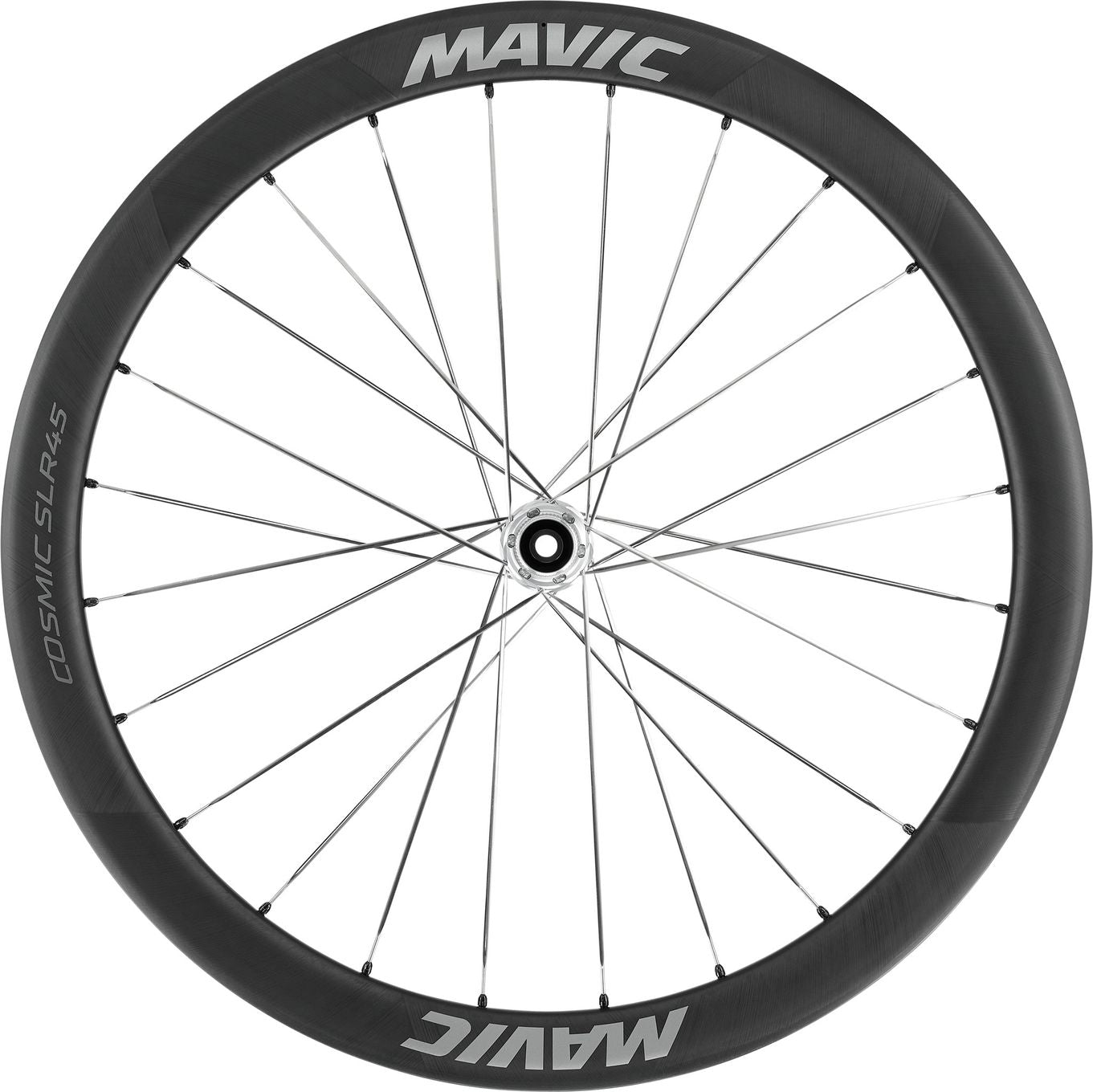 Roue Avant Mavic Cosmic SLR 45 Disc 700mm | 12x100mm | Centerlock | Argent