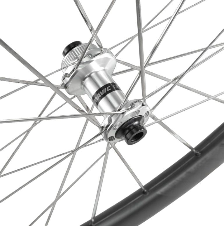 Paire de Roues Mavic Cosmic SLR 45 Disc 700mm | 12x100 - 12x142 mm | Centerlock | Argent