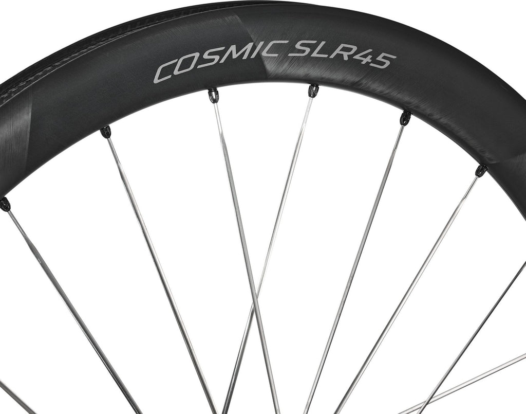 Paire de Roues Mavic Cosmic SLR 45 Disc 700mm | 12x100 - 12x142 mm | Centerlock | Argent