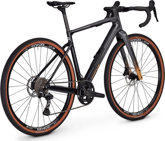 Vélo de Gravel Focus Atlas 8.7 Shimano GRX 12V 700 mm Gris/Marron 2026