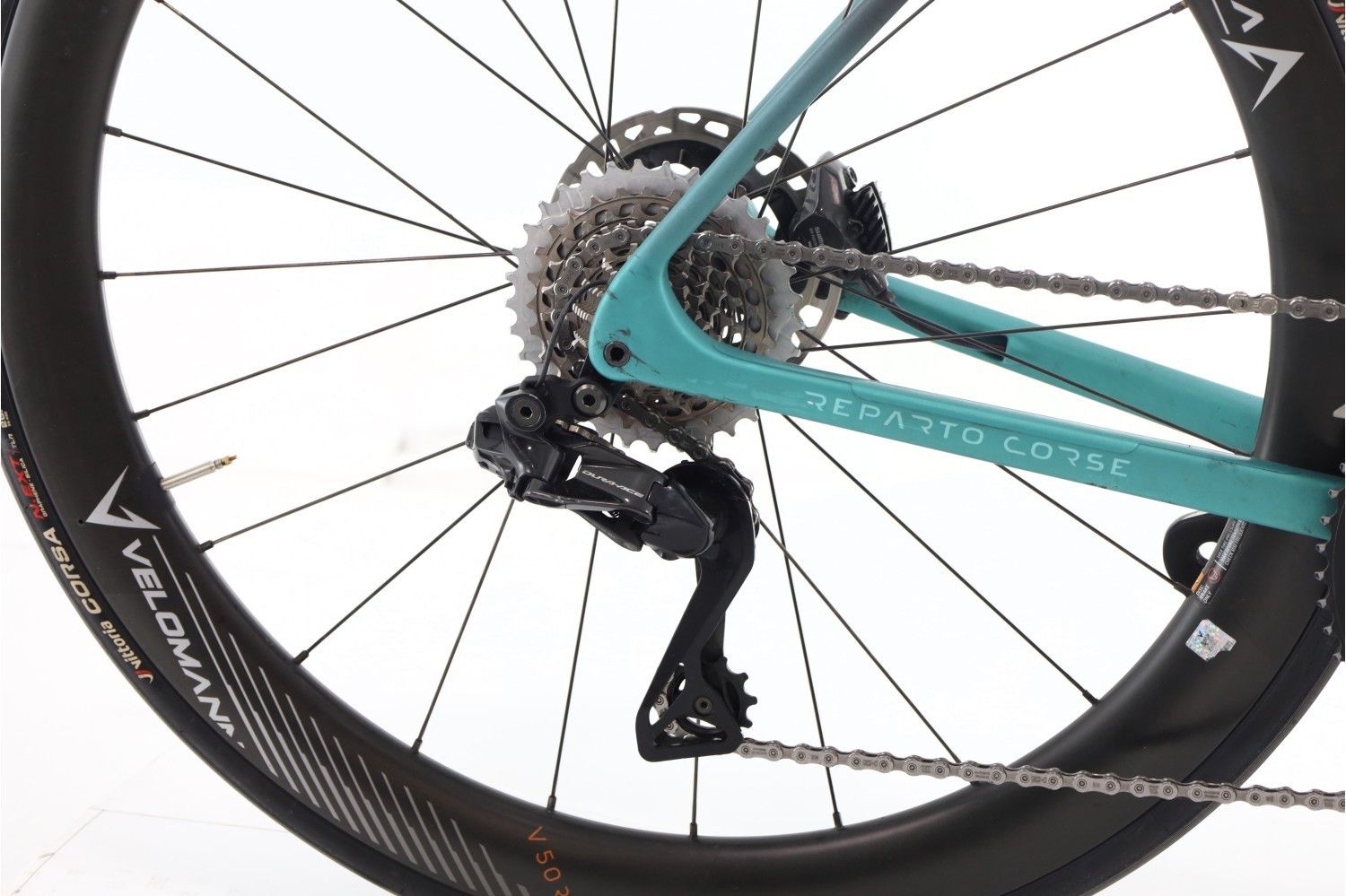 Produit reconditionné · Bianchi Specialissima RC Di2 12V · Bleu / Vélo de route | Très bon état