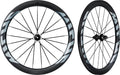 Paire de Roues Miche Deva RD 52 Disc 700mm | 12x100 - 12x142mm | Centerlock | Noir/Argent