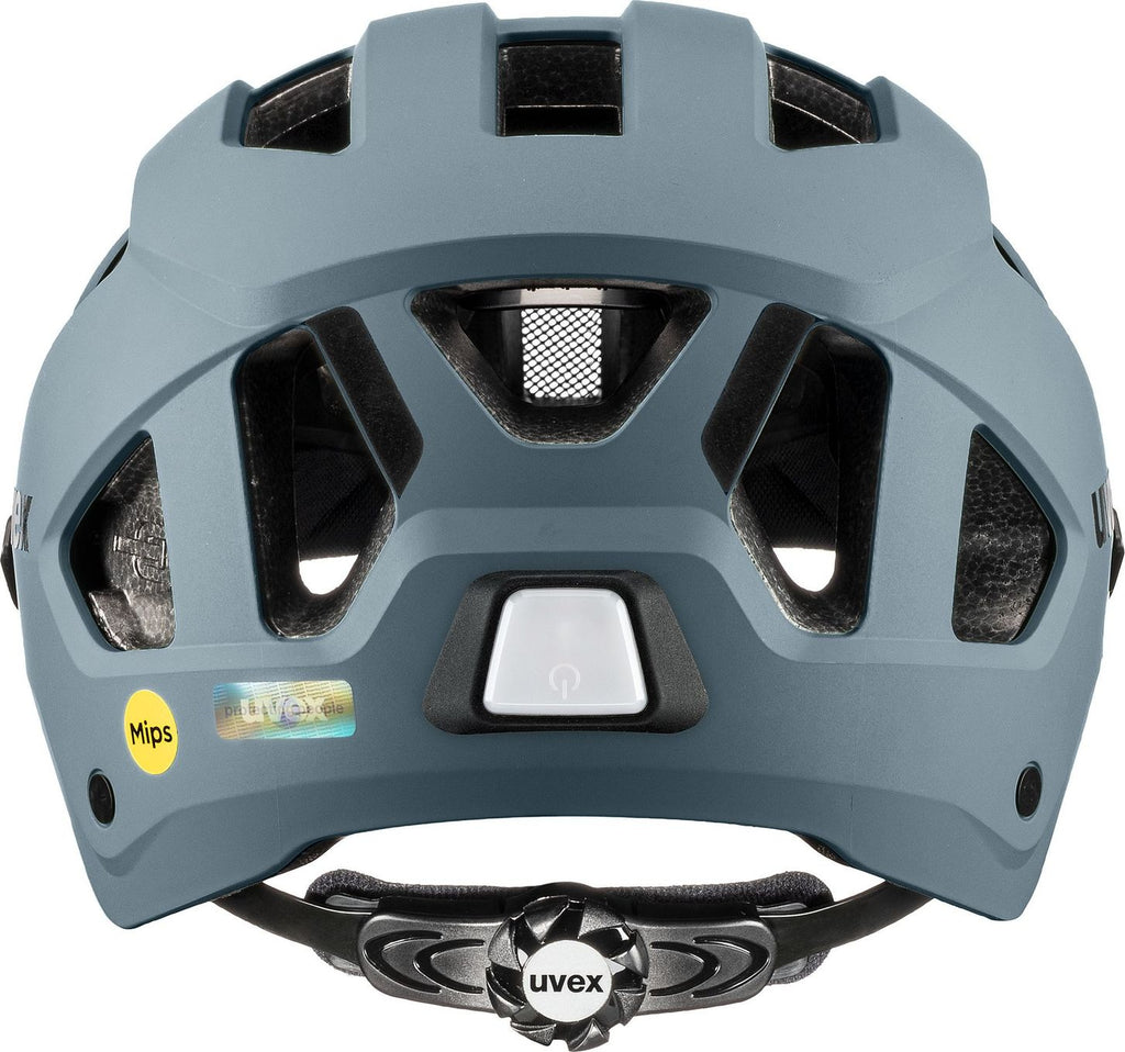 Casque Ville Uvex Stride Visor Mips Gris Anthracite