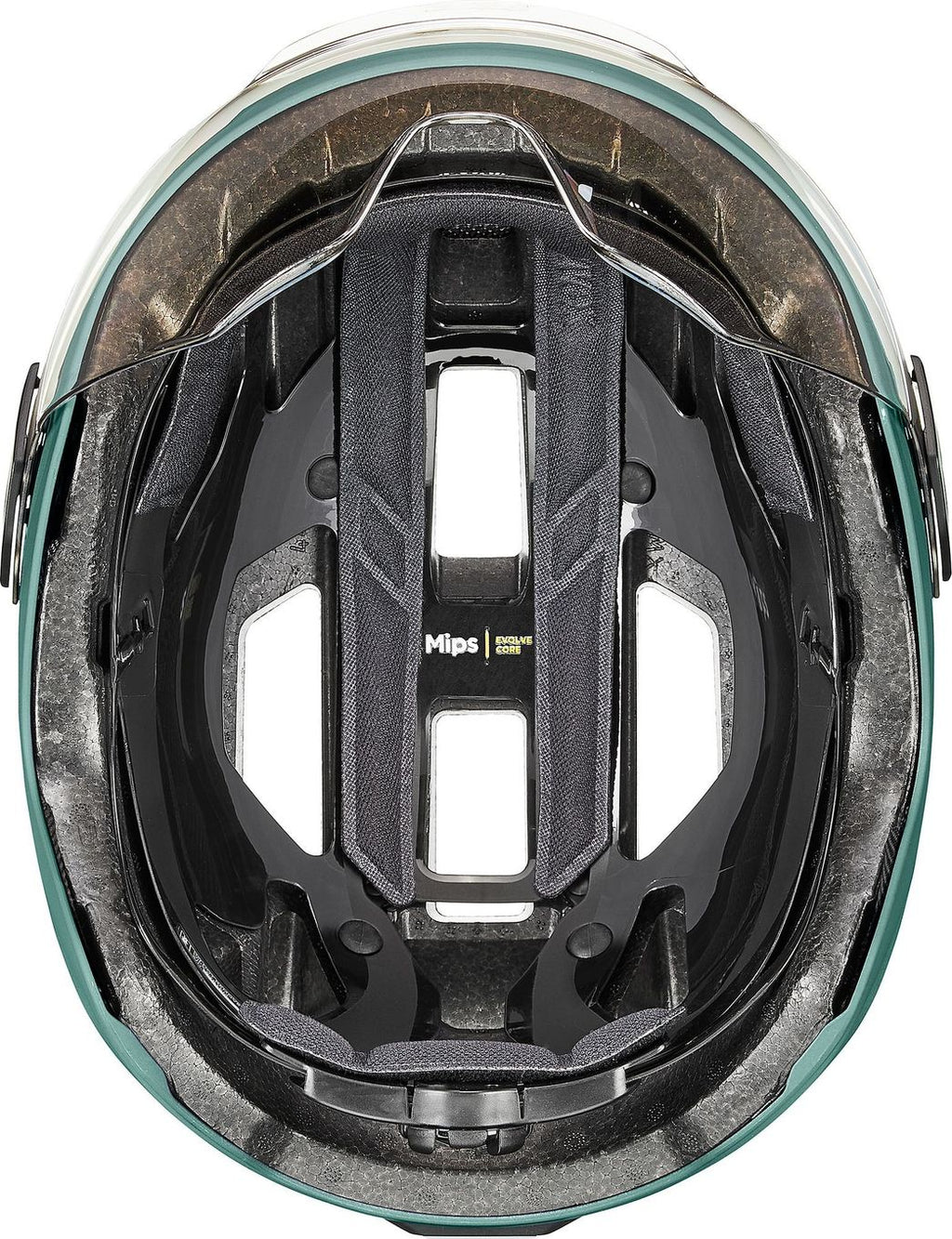 Casque Ville Uvex Stride Visor Mips Vert Sage