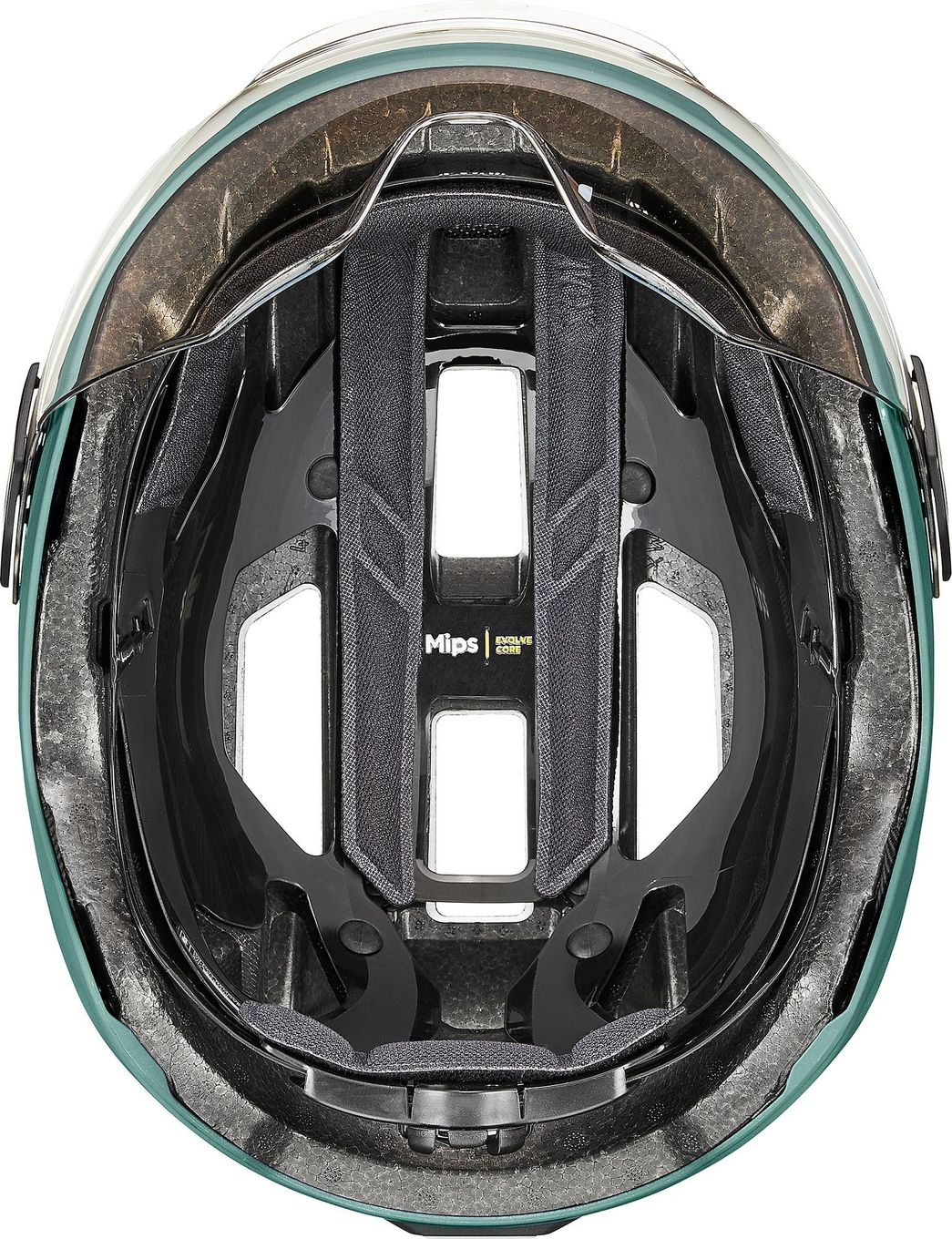 Casque Ville Uvex Stride Visor Mips Vert Sage